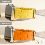 Silicone Modern Style Band For Apple Watch 38mm 40mm 41mm 42mm 45mm 46mm 49mm, Sport iWatch Band Strap Series 11 10 9 8 7 Ultra,Gift For Her image 3